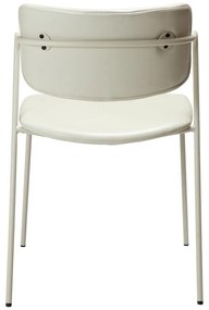 Krémovobiela jedálenská stolička Zed – DAN-FORM Denmark