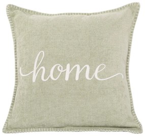 Zelený dekoratívny vankúš Tiseco Home Studio Damian W, 45 x 45 cm