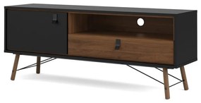 Čierny TV stolík Tvilum Ry