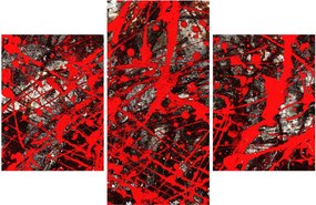 Obraz - Expresívne abstrakcie (90x60 cm)