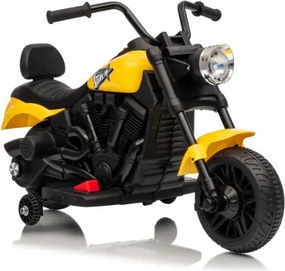 Elektrická motorka STAR žltá