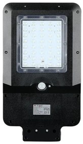 LED solárna pouličná lampa so senzorom LED/15W/7,4V 6000K IP65 5400 mAh