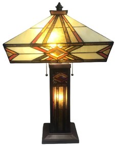 Luxusná tiffany lampa CAMEL 42*71