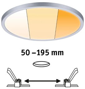 Paulmann 92992 - LED/16W IP44 Kúpeľňové podhľadové svietidlo AREO 230V