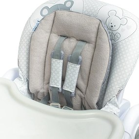 Detská vysoká stolička Baby Mix Infant, sivá