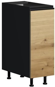 Kuchynská Skrinka Industry D30 čierna/artisan