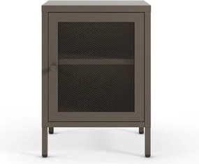 Sivý nočný stolík Fayna – Marckeric