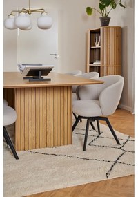 Jedálenský stôl s doskou v dubovom dekore 100x210 cm Colima – Actona