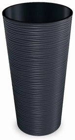 Kvetináč Aurora 30x57h Antracit Ao20