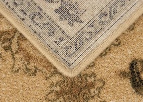 Koberce Breno Kusový koberec ISFAHAN OLANDIA sahara, hnedá, viacfarebná,140 x 190 cm