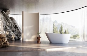 Cerano Savoia, voľne stojaca akrylátová vaňa 170x80 cm, biela, CER-CER-413636