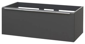 Mereo Mereo, Mailo, kúpeľňová skrinka 101 cm, chrómové madlo, MER-CN537S