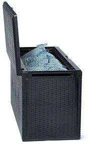 Záhradný box, 290 l, II, antracit