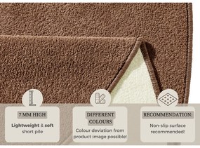 Hnedý okrúhly koberec ø 200 cm Fancy – Hanse Home