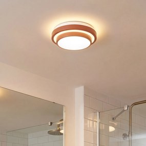Moderné stropné svietidlo Sienna s bielym 25 cm IP44 - Walden