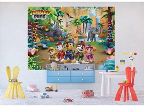Detská fototapeta Paw Patrol Jungle Pups 252 x 182 cm, 4 diely