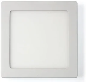 BERGE LED panel štvorcový 170x170x35mm prisadený - 12W - 230V - 860Lm - studená biela
