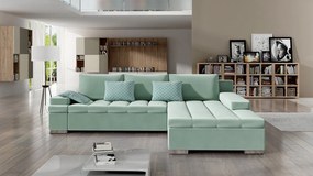 Rohová sedačka Kanton, Dostupné poťahy: Magic Velvet 2227 + Magic Velvet 2227 + Evo 30, Strana: pravá