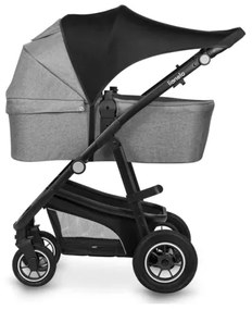 Lionelo - Slnečná clona na kočík SUN COVER Black Carbon