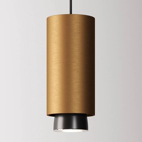 Fabbian Claque LED závesné svietidlo 20 cm bronz