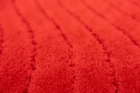 Kúpeľňový koberček Sara Red červený Fale