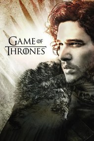 Umelecká tlač Game of Thrones - Jon Snow