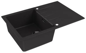 ALVEUS 1148159 - Kuchynský drez CADIT 79x50 cm granit/čierna