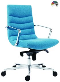 ANTARES Kancelárska stolička 7650 SHINY EXECUTIVE čalúnenie RELIFE MELANGE