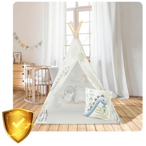 Detský stan típí Nukido NK-407 - dinosaury