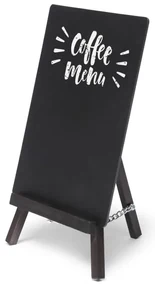 Drevený mini stojanček, čierna