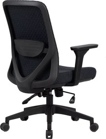 SI Otočná stolička Q-744 čierna