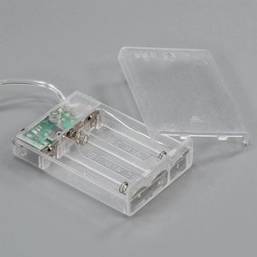 Trblietavá hviezda, teplá biela, 20 LED, Ø 30 cm