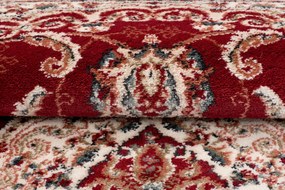 TA Koberec 6956A ČERVENÁ DUBAJSKÁ BIL Rozmer: 80x150 cm