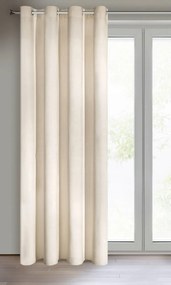 ZATEMŇOVACÍ ZÁVES NA KRÚŽKOCH RIA 140X250 CM KRÉMOVÁ