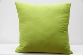 Bledo zelená dekoračná obliečka na vankúše 40x40 cm
