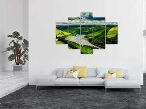 Obraz - Zelená krajina (150x105 cm)