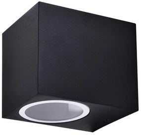 Vonkajšie nástenné svietidlo BOSTON 1xGU10/10W/230V IP44