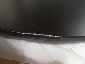 AKCIA Čierny jedálenský stôl OSLO 80x80 II. trieda