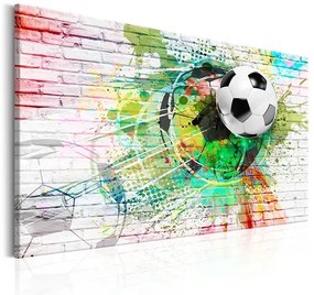 Obraz - Colourful Sport (Football) Veľkosť: 60x40, Verzia: Na talianskom plátne