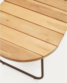 Záhradný odkladací stolík 50x100 cm Salguer - Kave Home