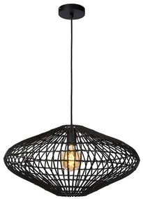 Lucide 03435/56/30 - Luster na lanku MAGALI 1xE27/40W/230V čierna