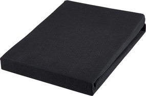 XXXLutz NAPÍNACIA PLACHTA, džersej, čierna, 180-200/200-220 cm Novel - Obliečky & plachty - 005054003217