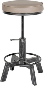 Stolička Destin - antik strieborná