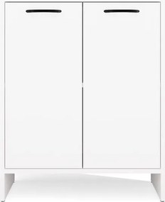Skrinka pod umývadlo s doskou Nina 60 cm biela