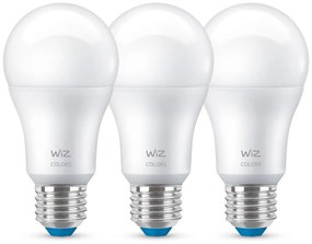 LED žiarovky v súprave 3 ks E27, 9 W – WiZ