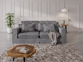 Sivá pohovka 236 cm Nora – Ropez