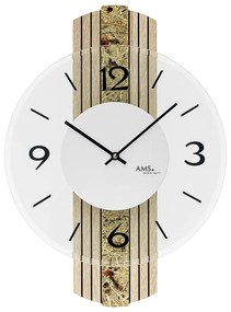 Moderné nástenné hodiny AMS 9674