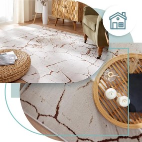 Koberec FD Sensi Nelo svetlobéžový