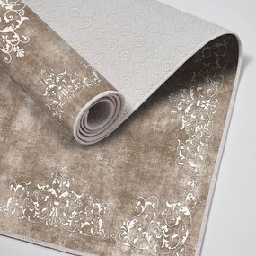 Taupe kúpeľňové predložky v súprave 2 ks 60x100 cm – Foutastic