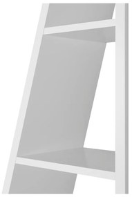 Biela knižnica TemaHome Delta